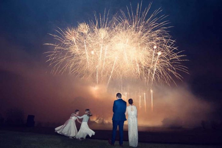Fuochi d'artificio per matrimonio: tutto quello che c'è da sapere per il  tuo giorno speciale! - Un Giorno Una Vita